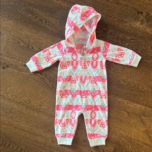 Carter's Fleece Patterned Bodysuit, 6 Months